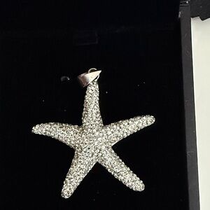 Silver Starfish Pendant